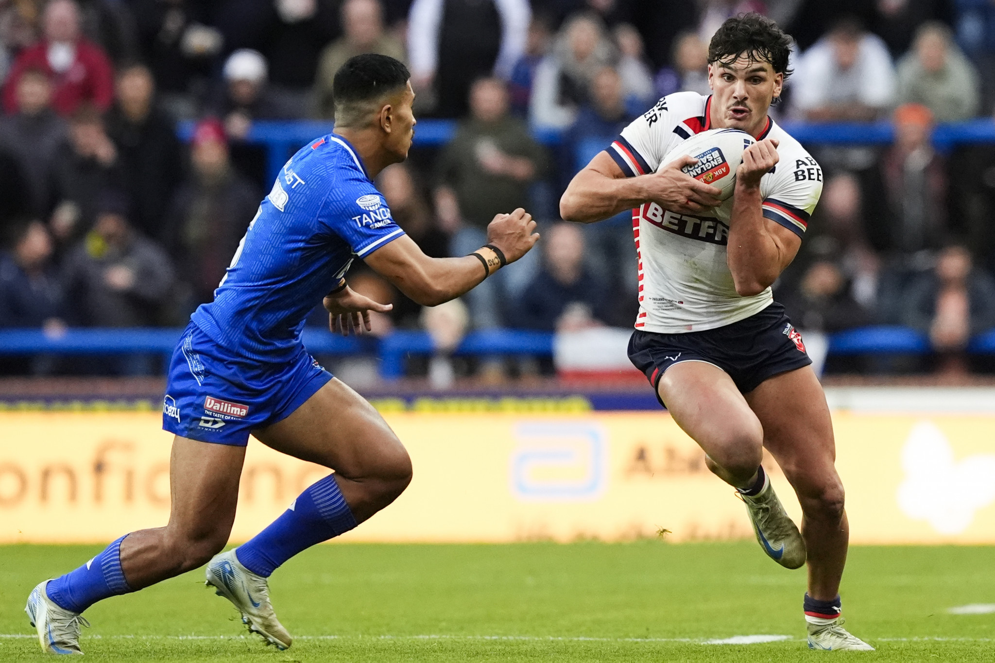 England 34 - 16 Samoa