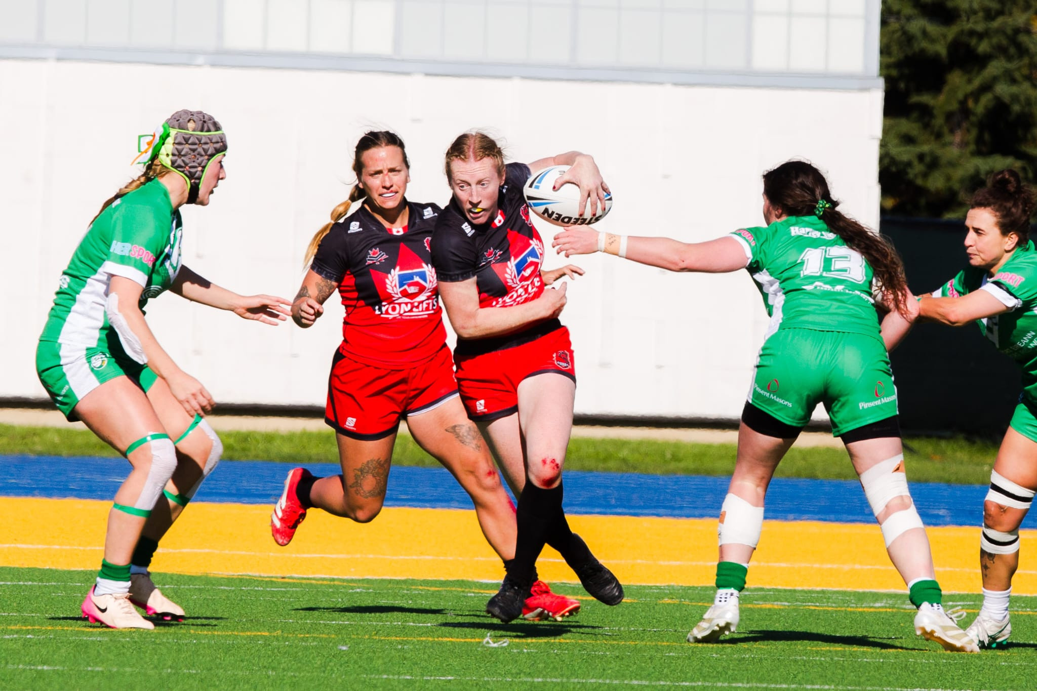 Canada 36 - 6 Ireland